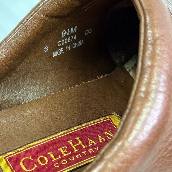 Cole Haan Brown Leather Mules - Picture 5 of 5